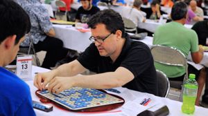 Players at the National Scrabble Championship