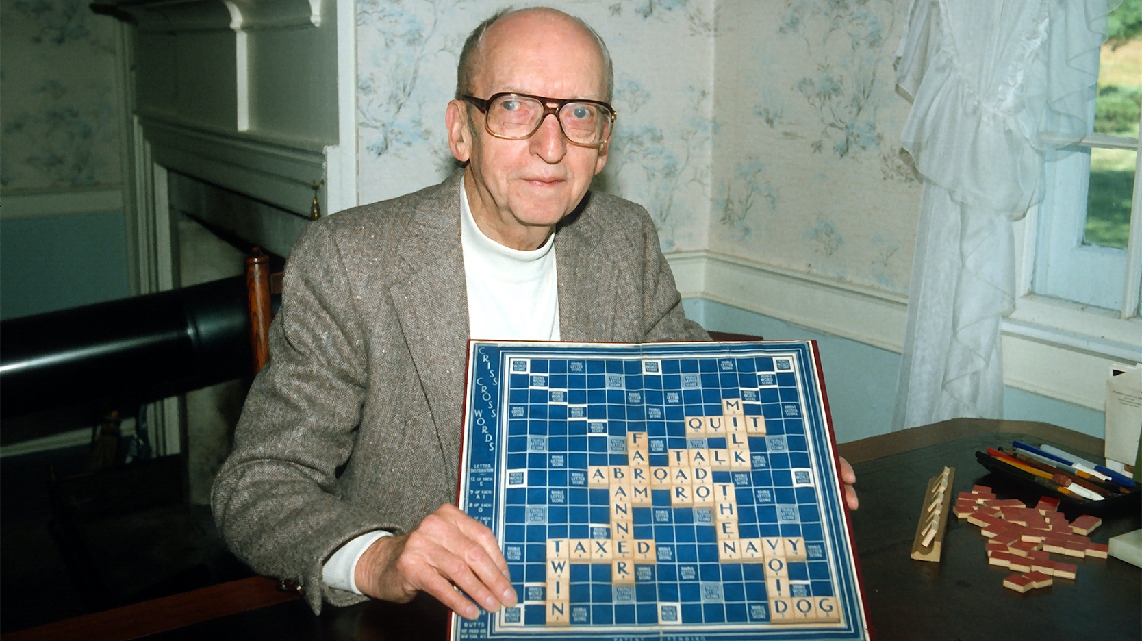 Alfred M. Butts inventor Scrabble board game