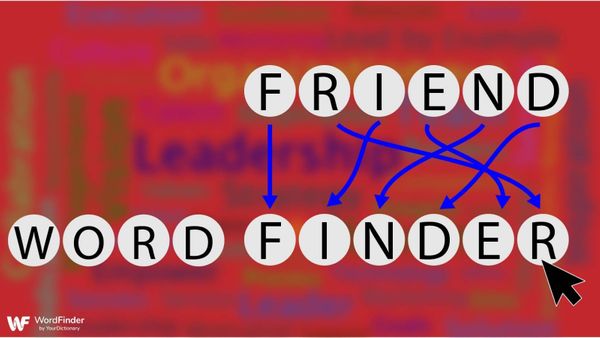 wordfinder anagram solver red background