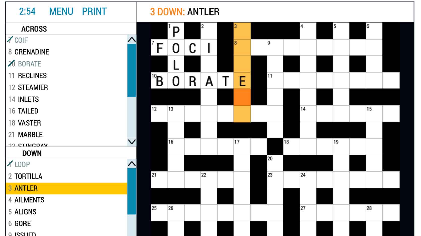 best anagram crossword online game