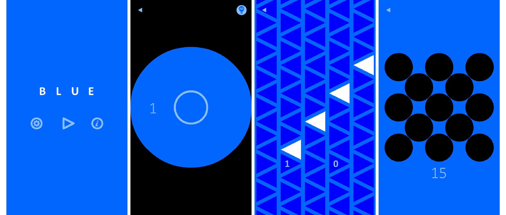 Screenshots of Blue android game