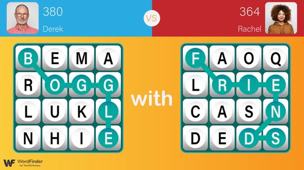 two boggle with friends boards