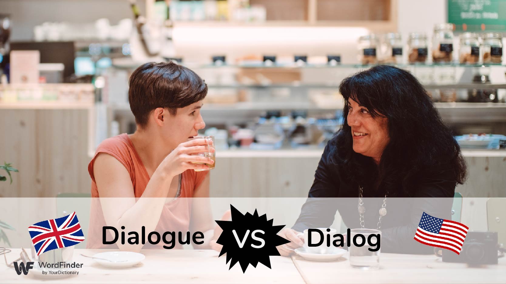 dialogue versus dialog with visual