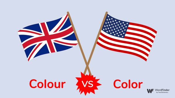 UK flag versus US flag