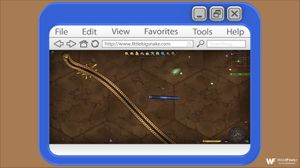 Little Big Snake game on computer browser