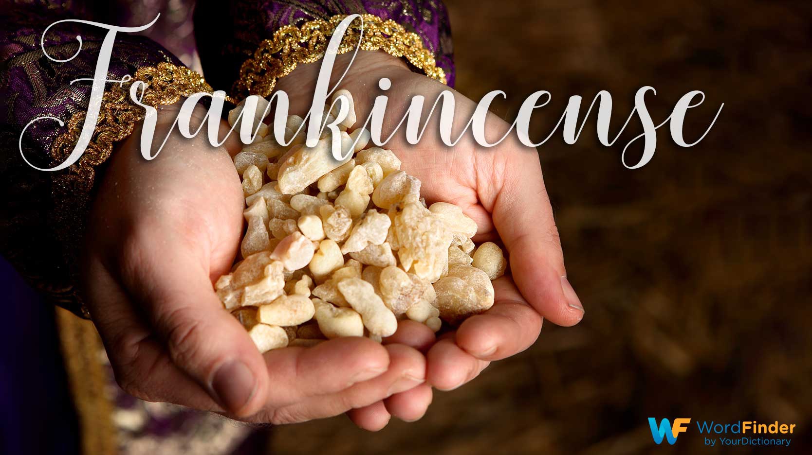 christmas word meaning frankincense