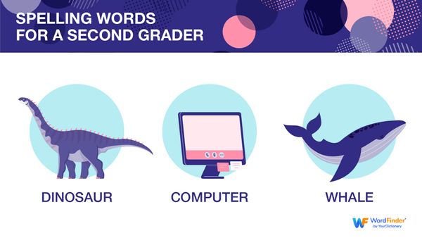 Spelling Words For a Second Grader