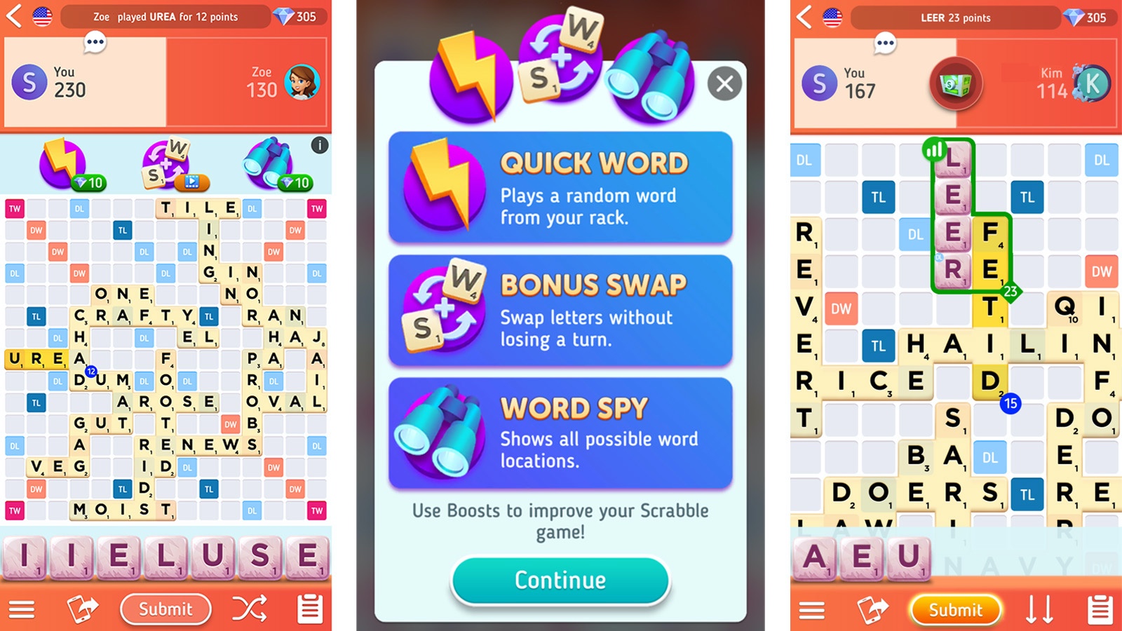 Screenshot Scrabble Go Instructions