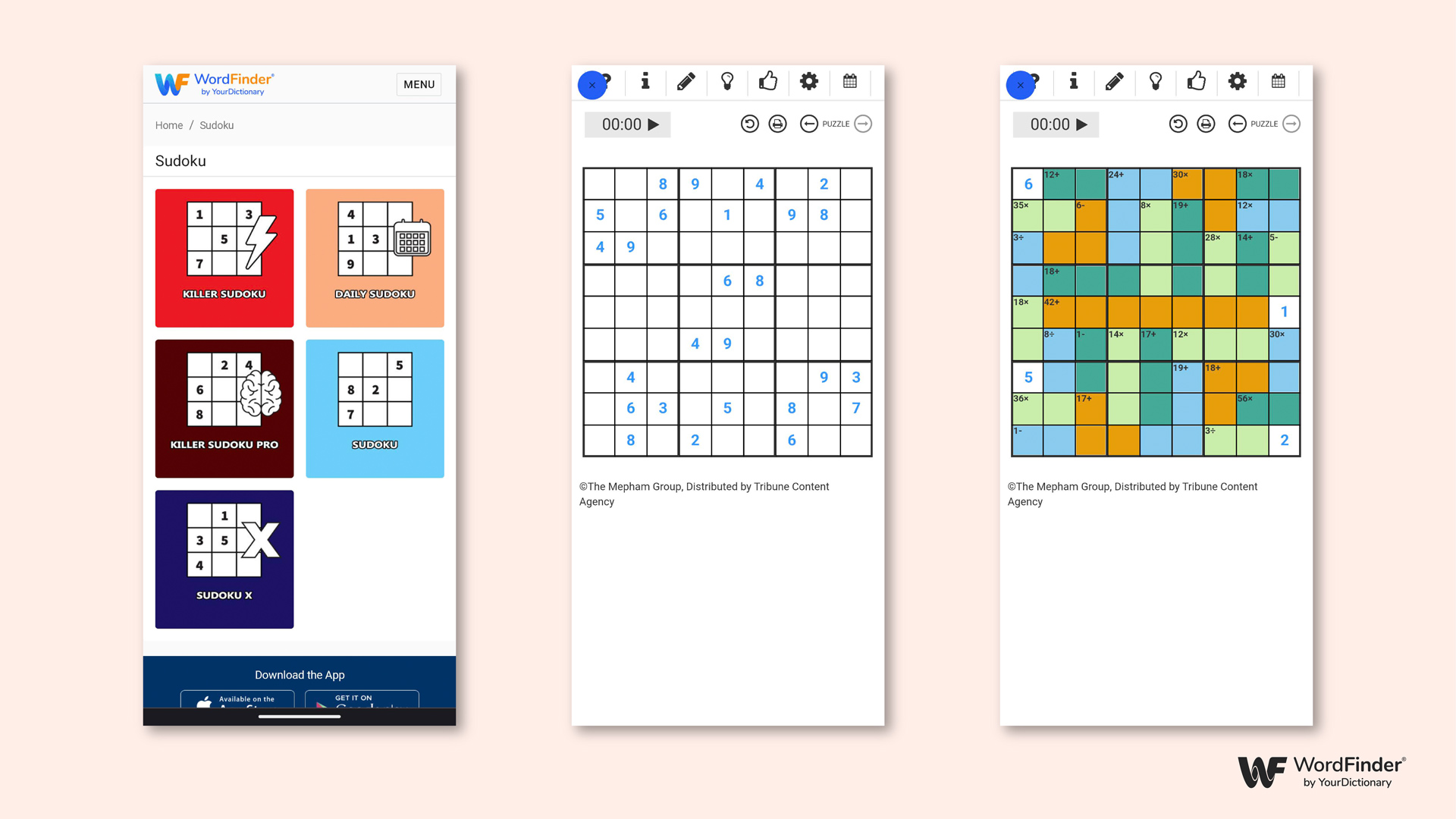 WordFinder Games: Sudoku