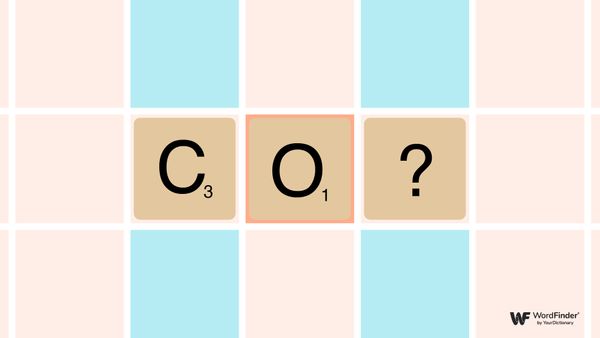 Is co a Scrabble word?