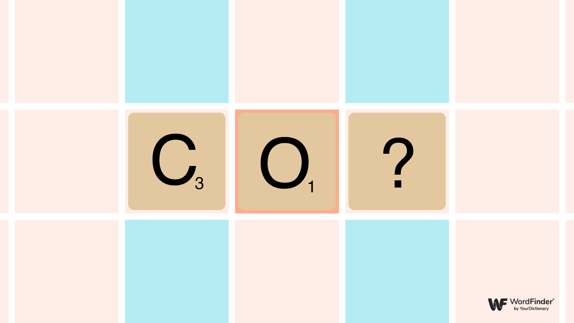 Is co a Scrabble word?