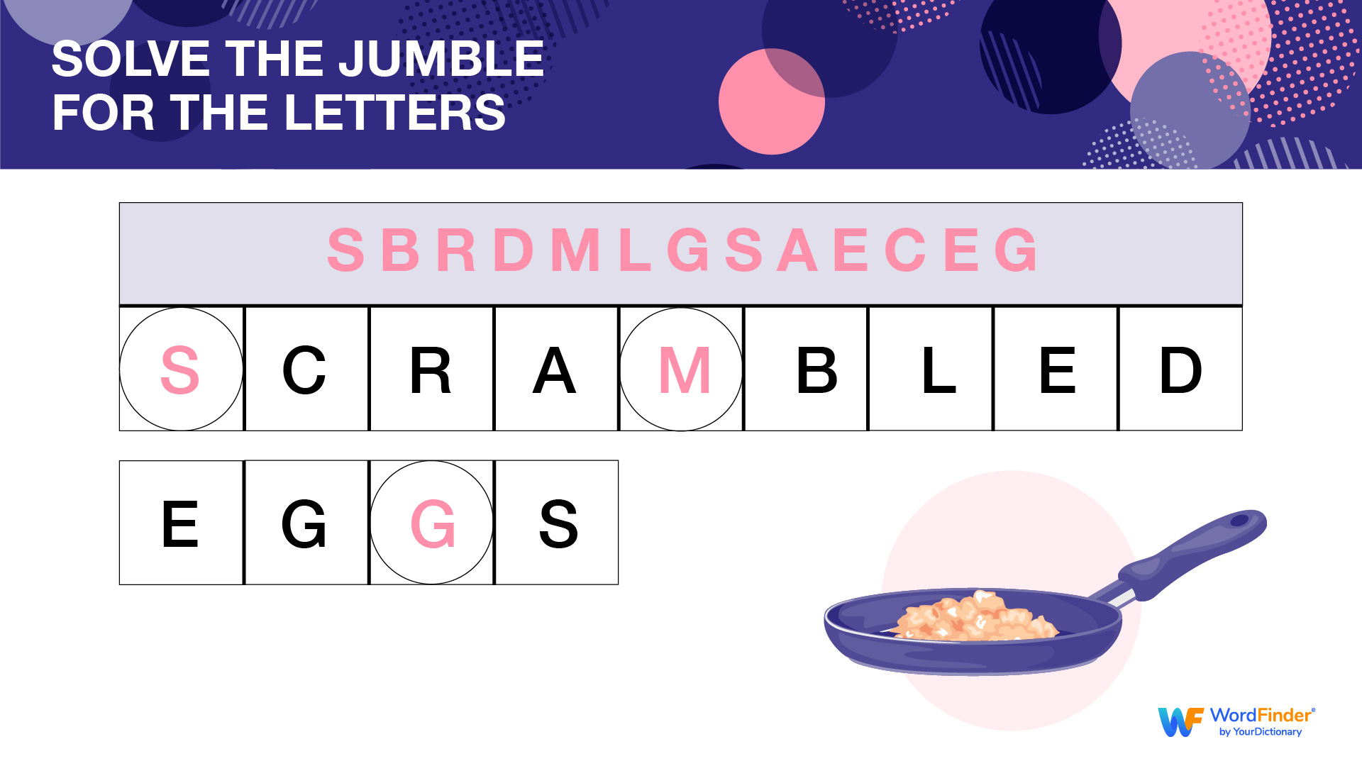 Jumble Solver Unjumble Words & Letters WordFinder®