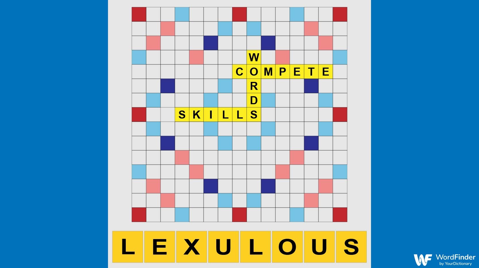 lexulous word game with tiles