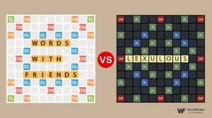 Words with friends versus Lexulous