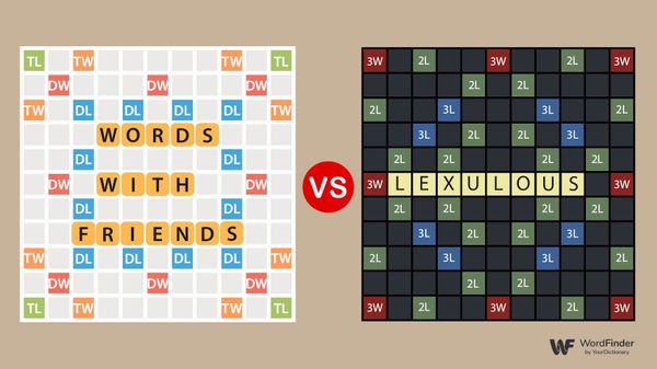 Words with friends versus Lexulous