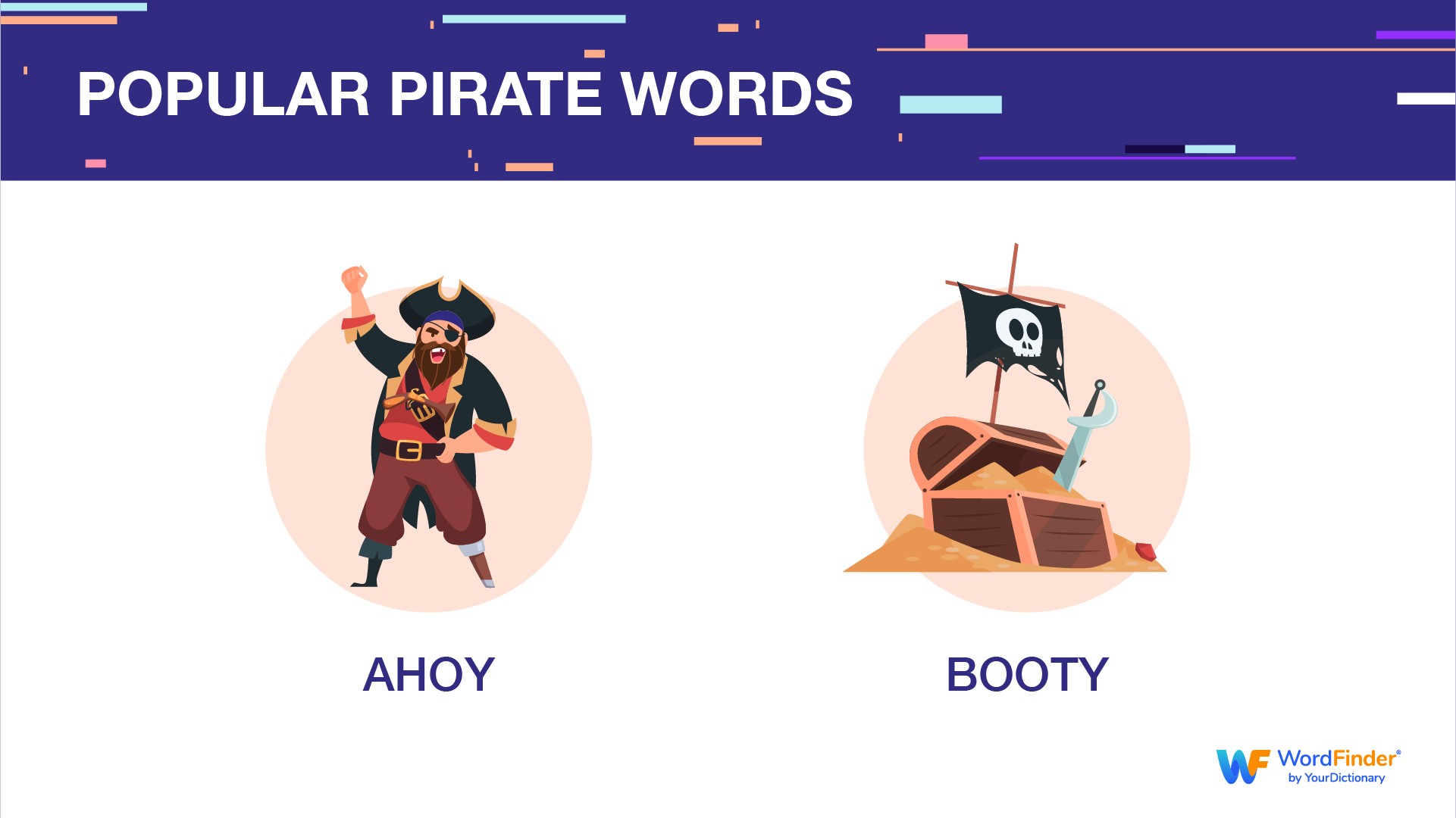 Popular pirate words