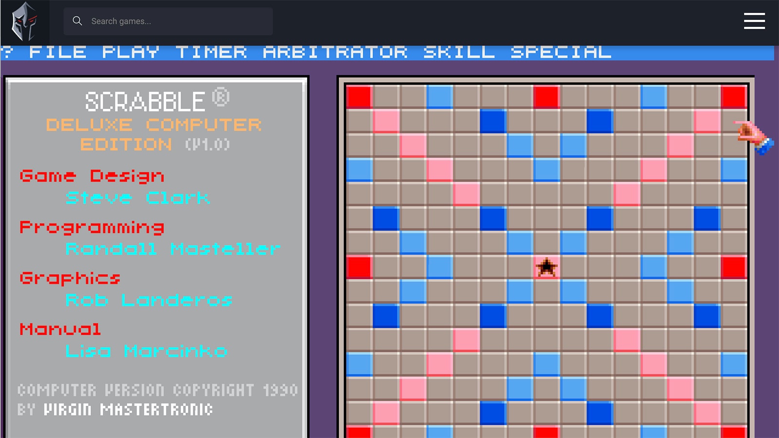 Screenshot of Play Classic Games