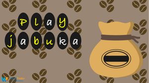 jabuka game tiles next to bag