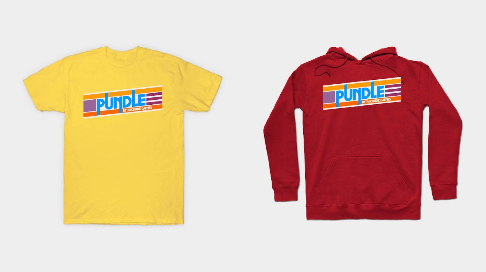 Pundle merchandise shirt and sweatshirt