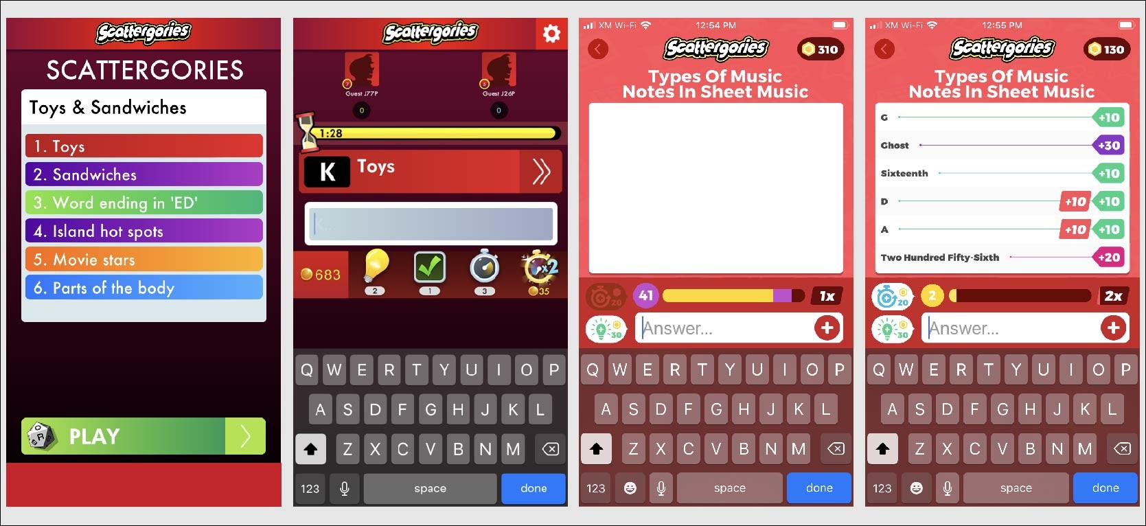 Scattergories Game Apps Offer Fast-Paced Fun