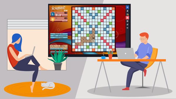 play scrabble online with friends