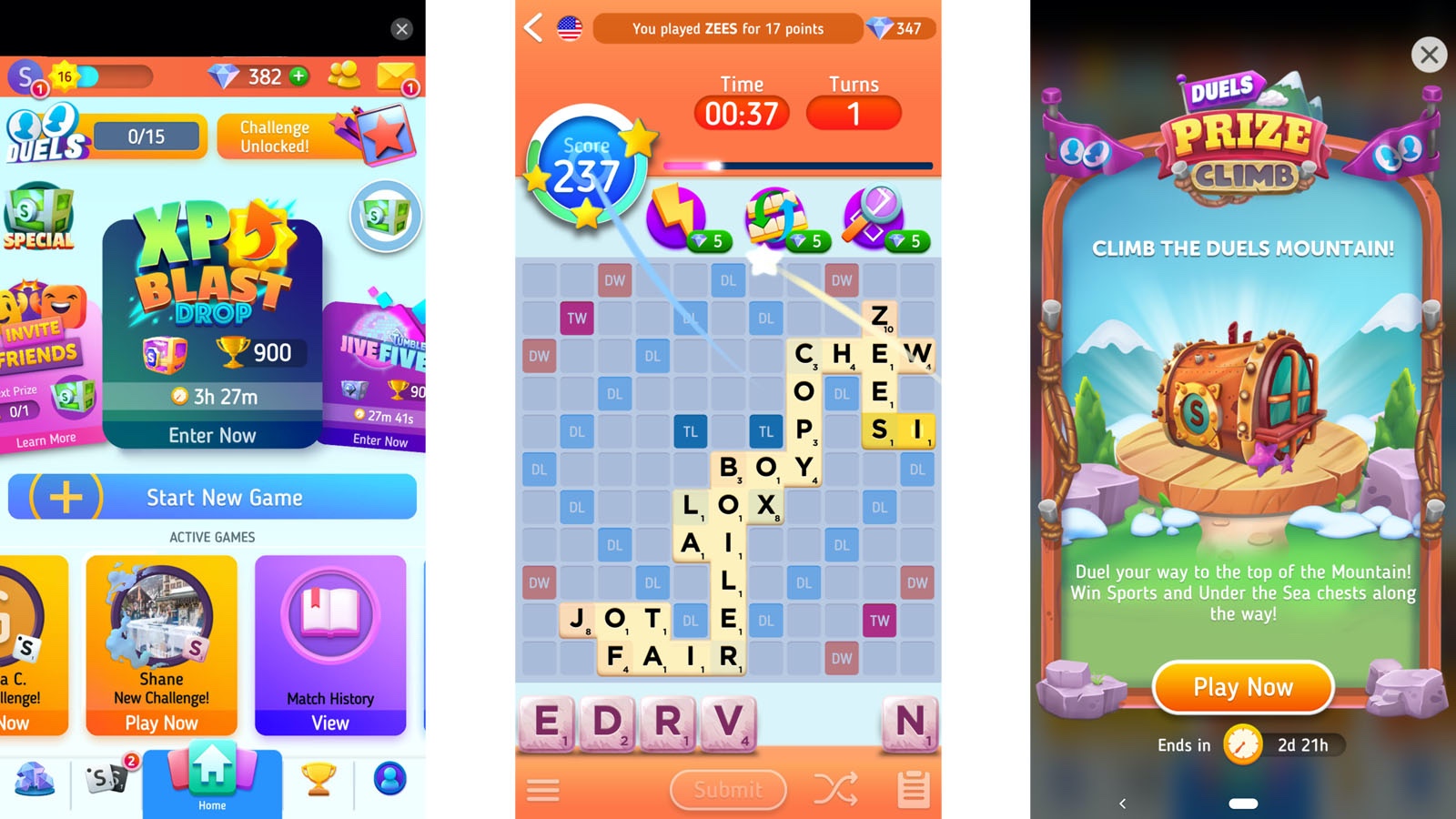 Scrabble GO style screenshot