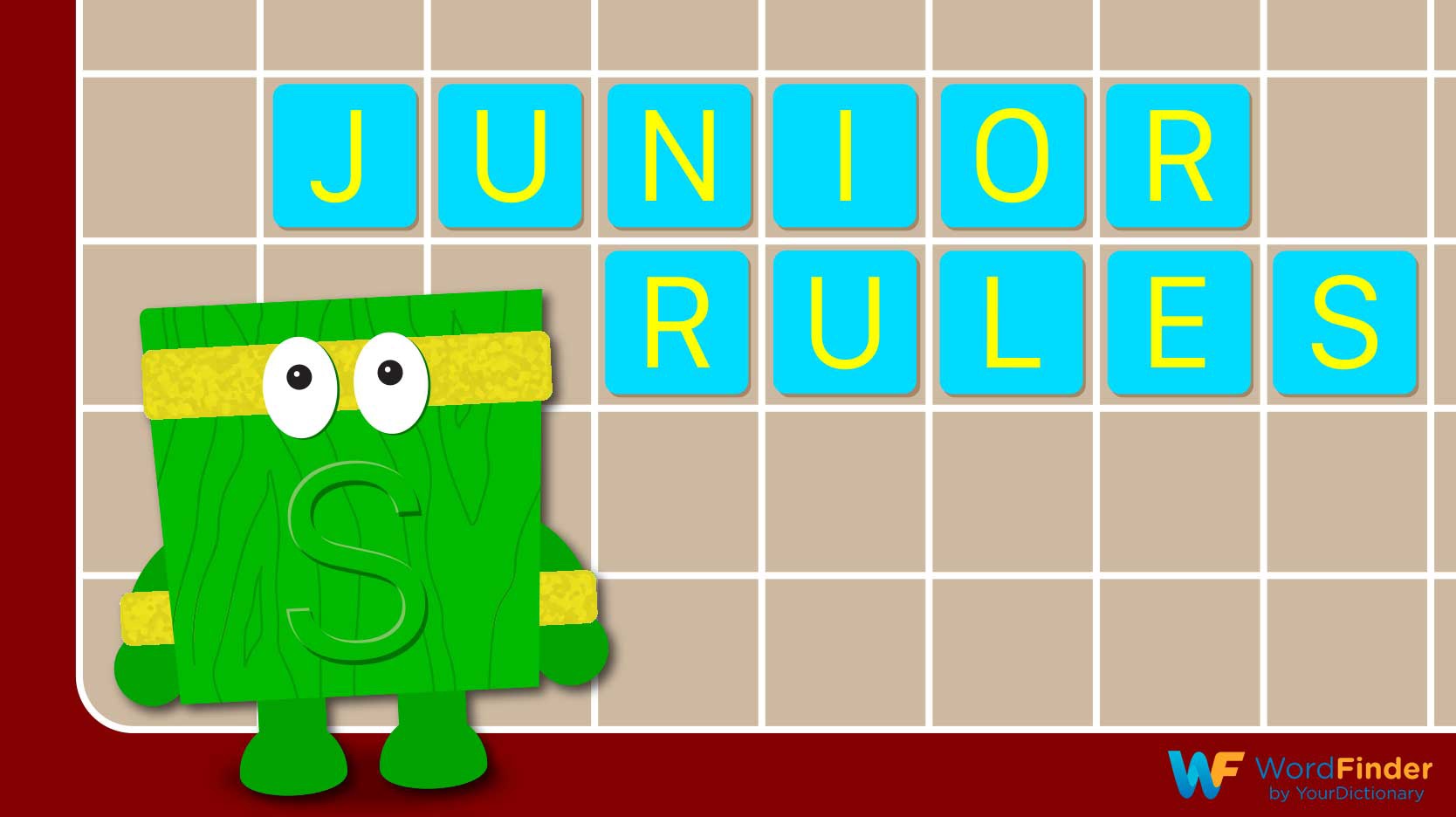 Scrabble Junior règle du jeu 