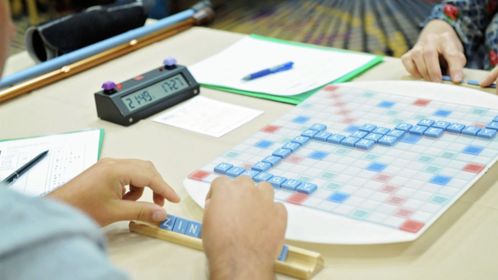 Scrabble Tournament (NASPA/Patty Hocker - Photo courtesy of NASPA)