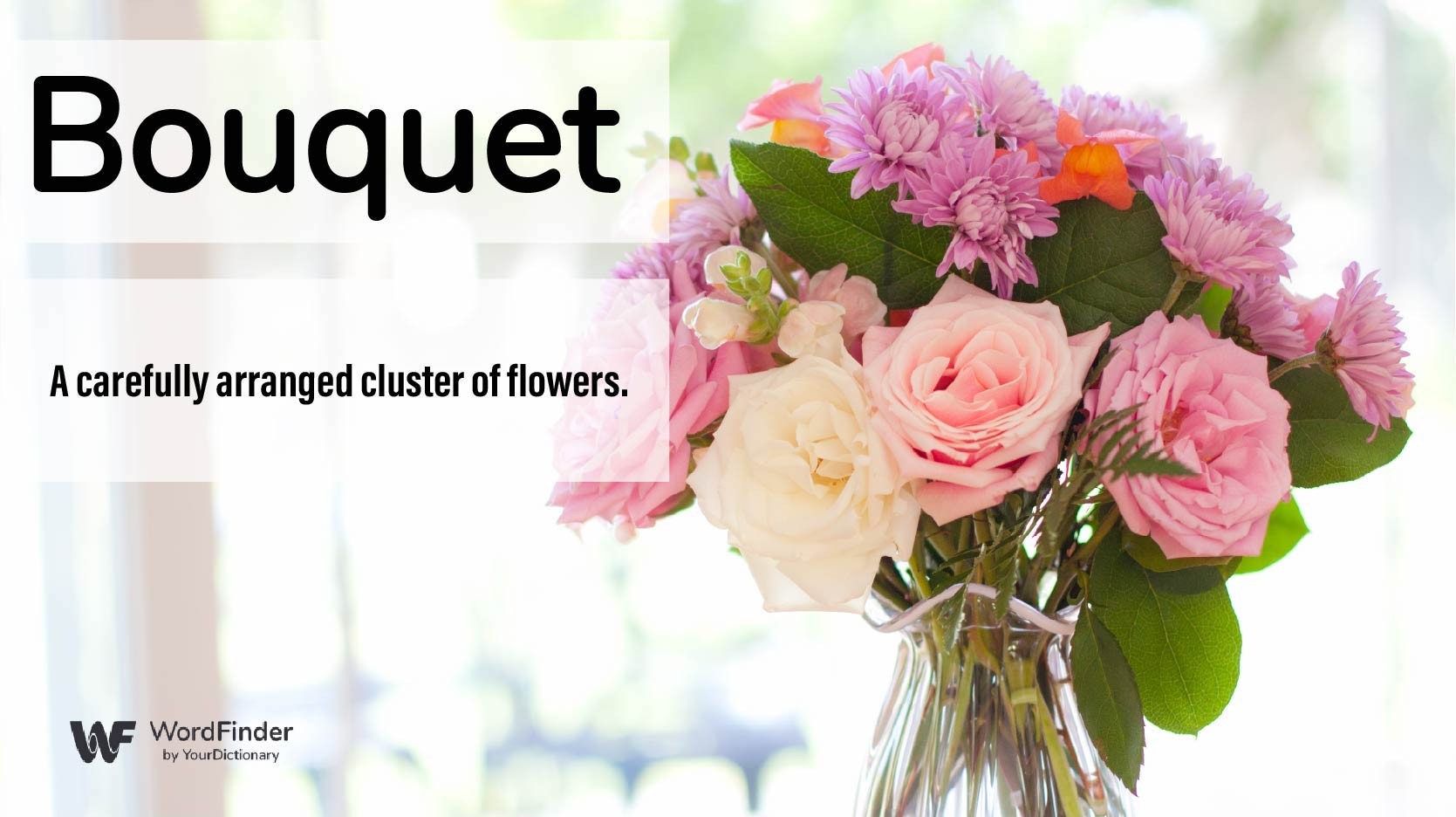 Bouquet definition with visual
