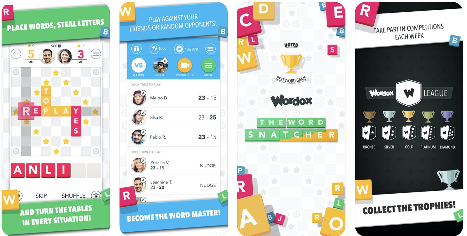 Wordy - Multiplayer Word Game – Apps no Google Play