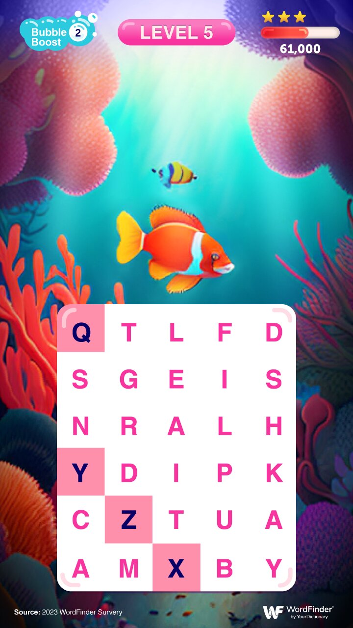 A screenshot of Word Reef