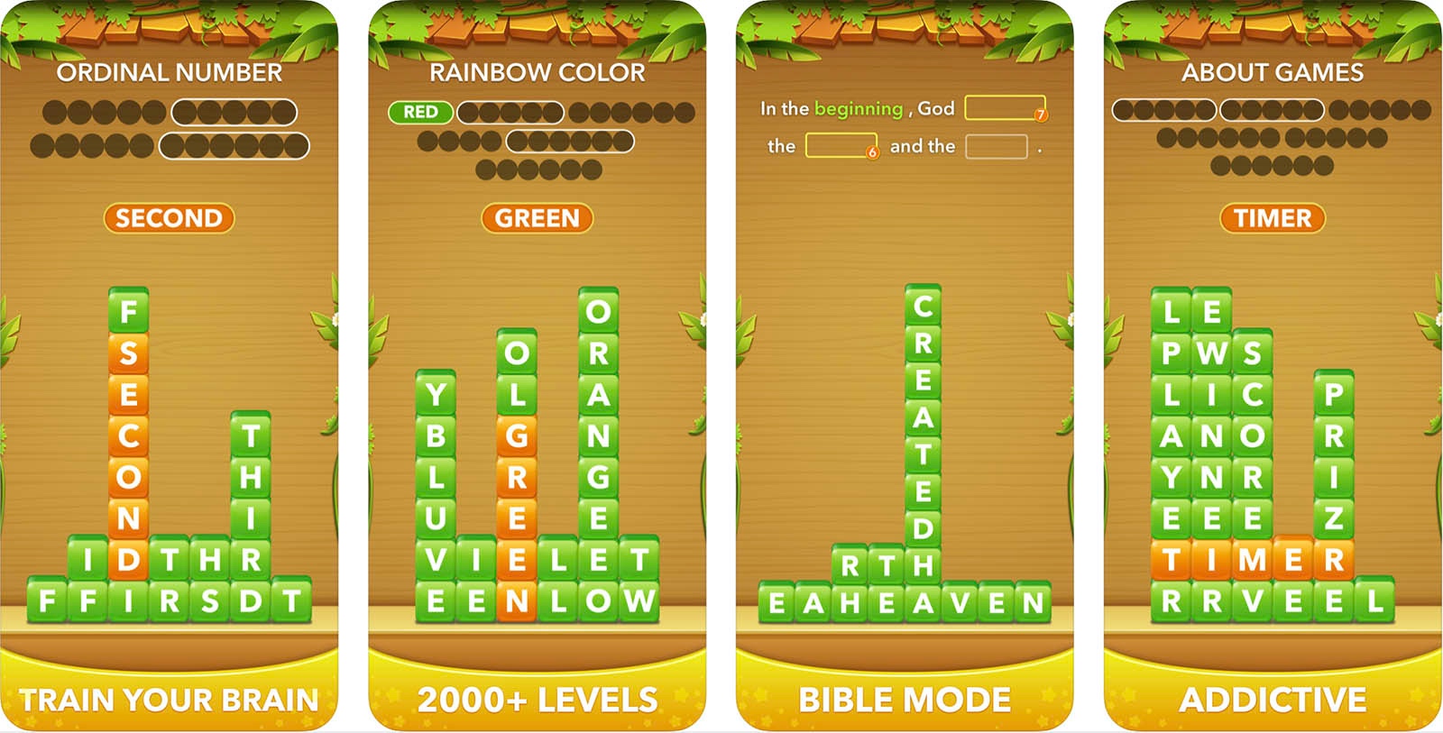 Screenshot of Wordheaps game