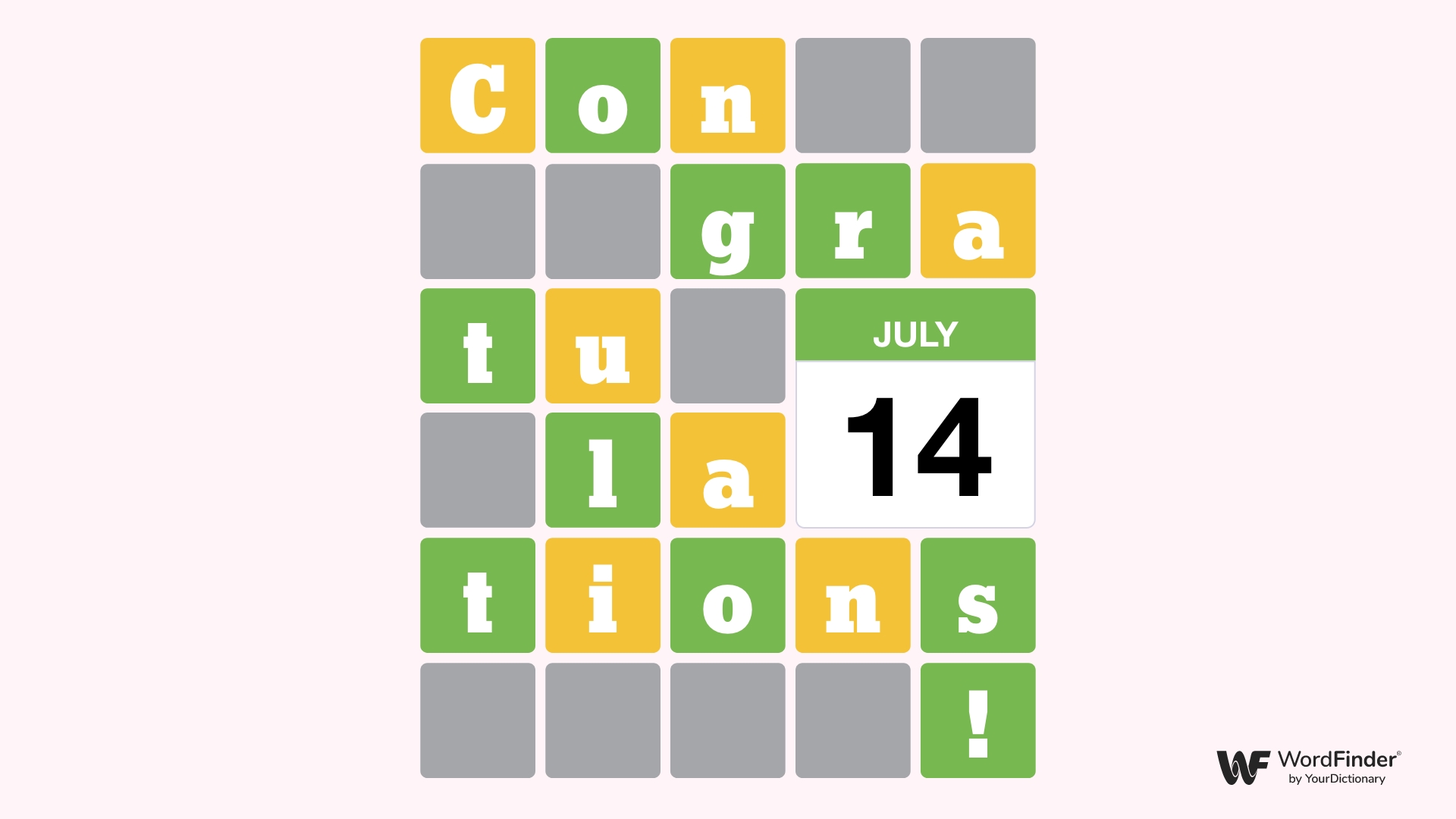 Wordle hint July 14th