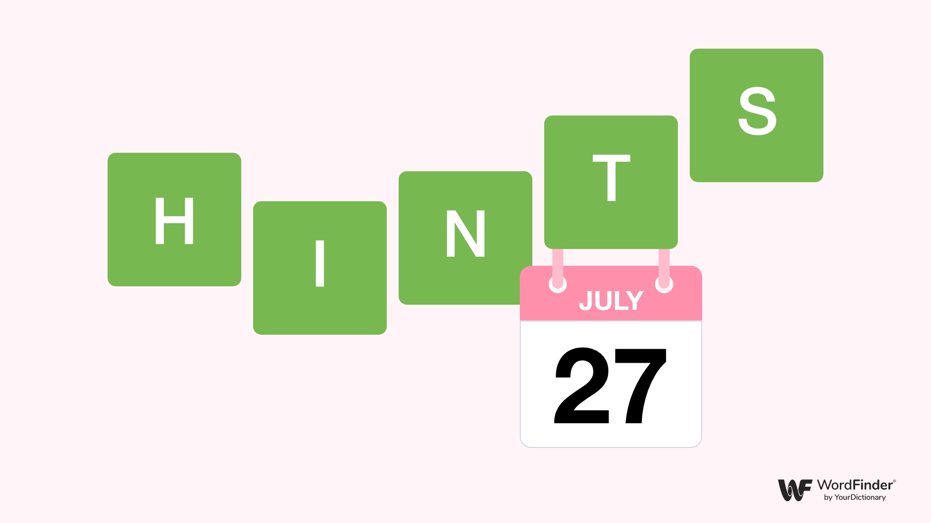 Wordle hint July 27th