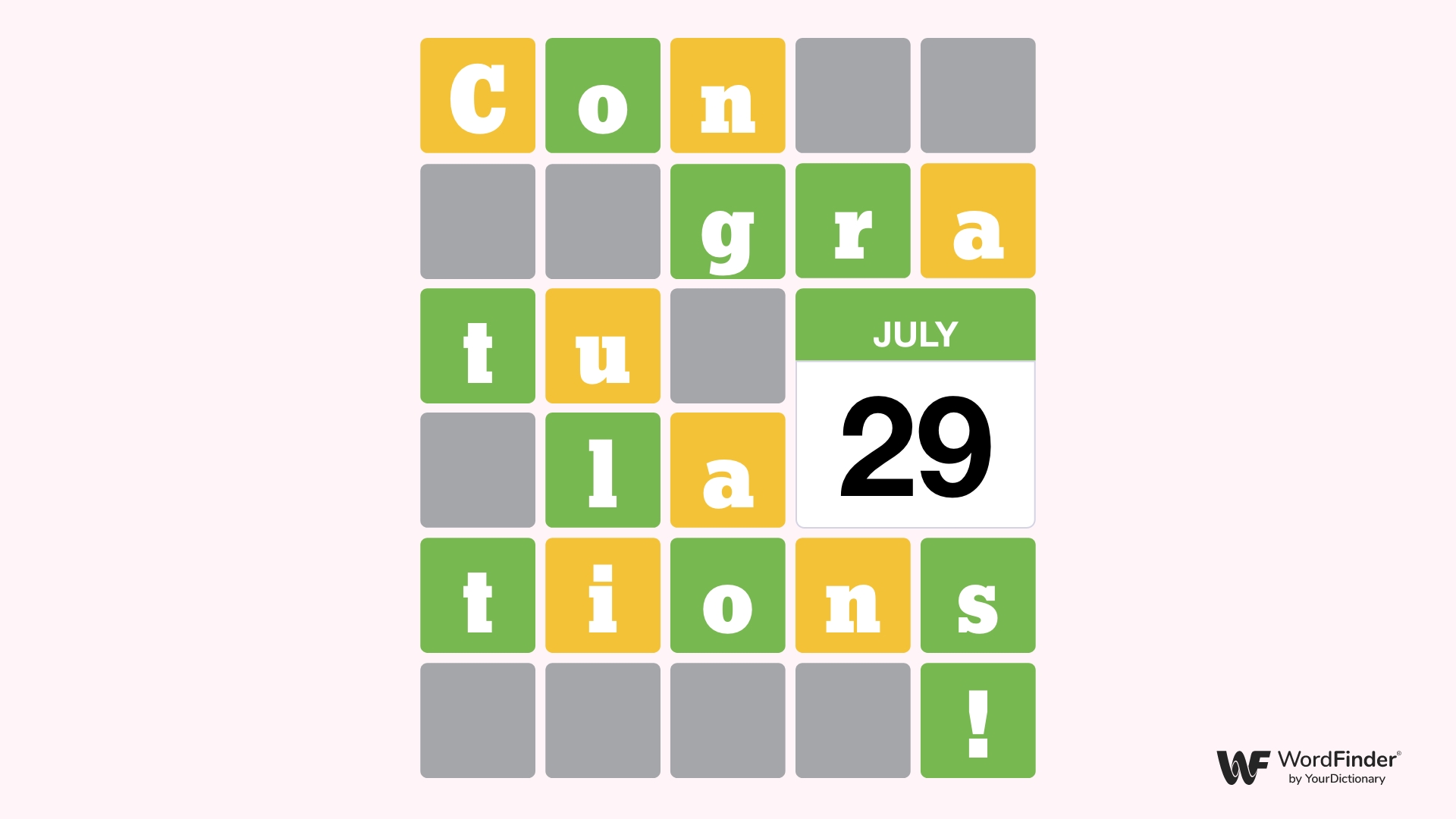 Wordle hint July 29th