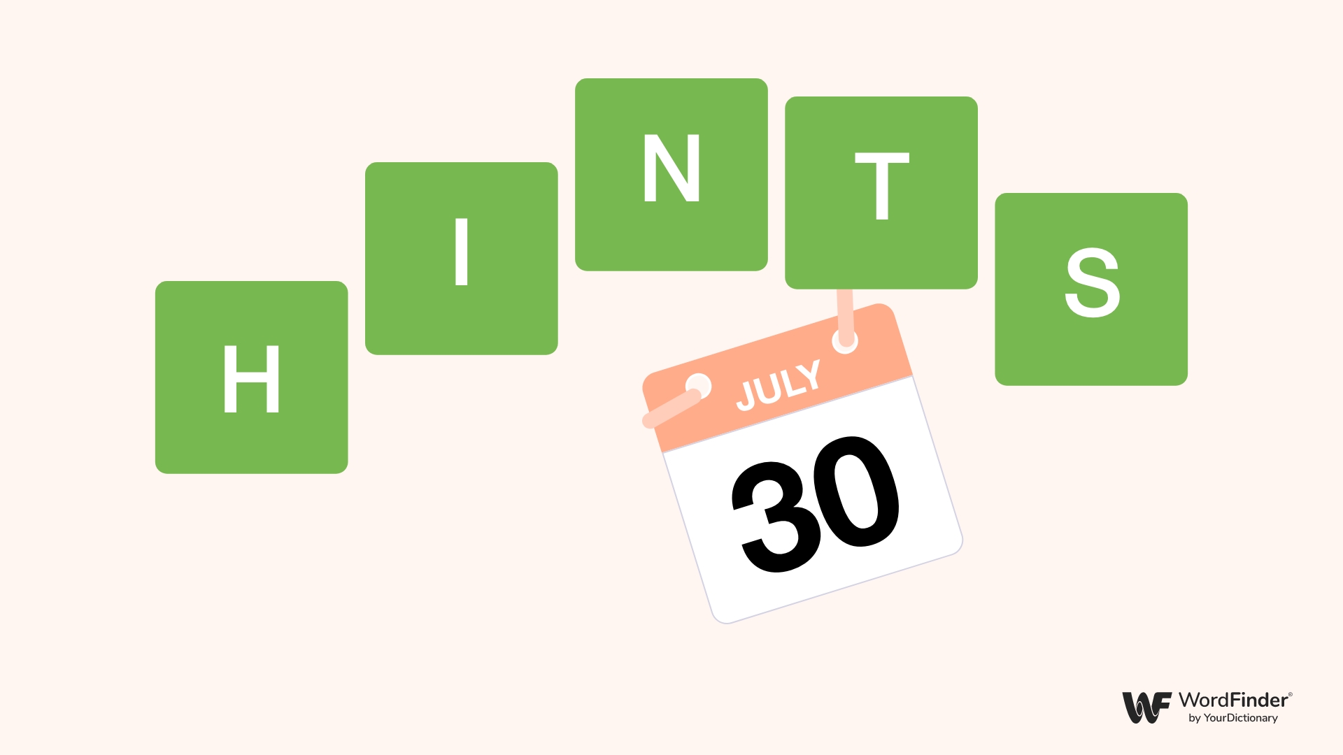 Wordle hint July 30th