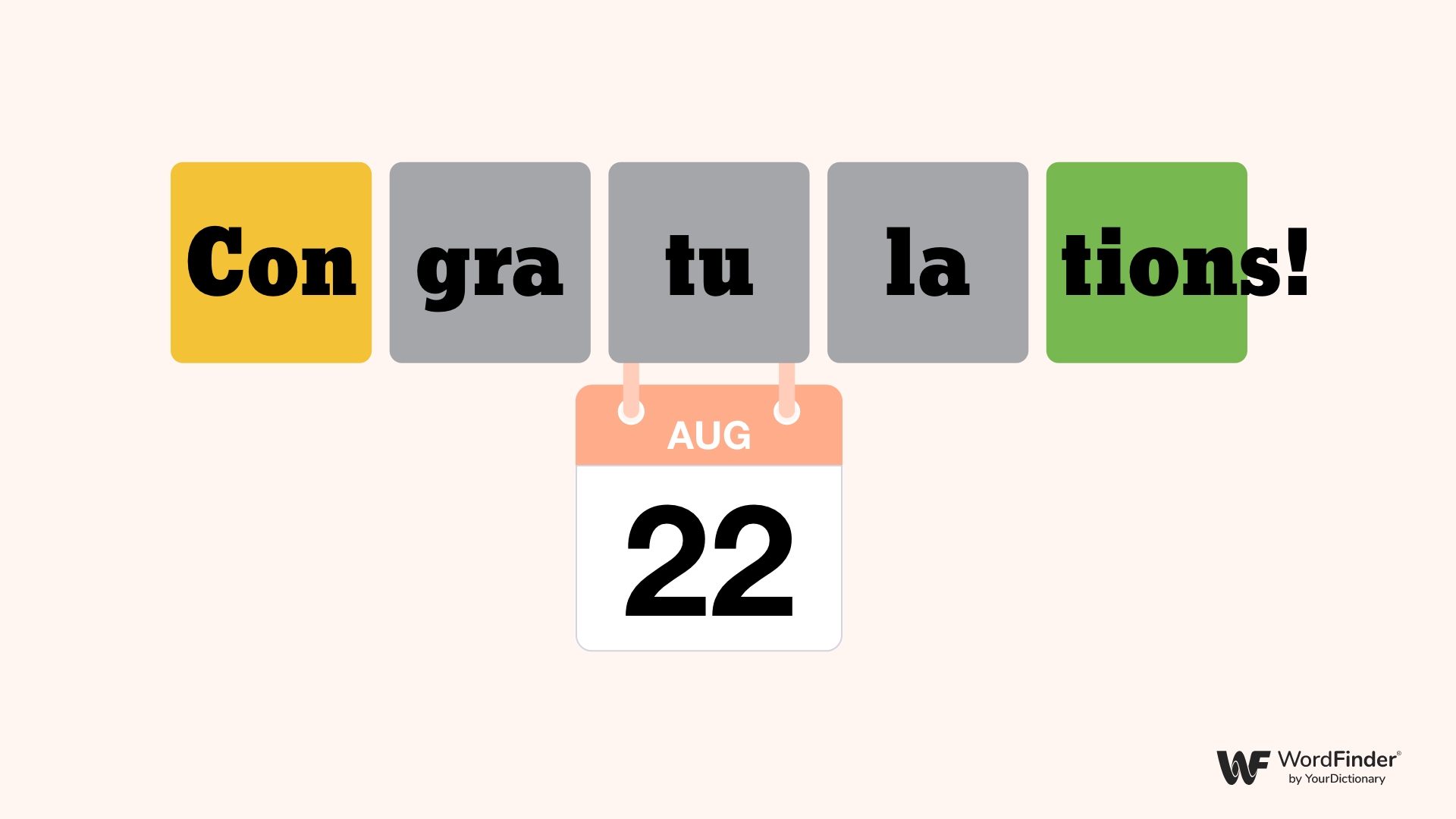 Wordle hint August 22nd
