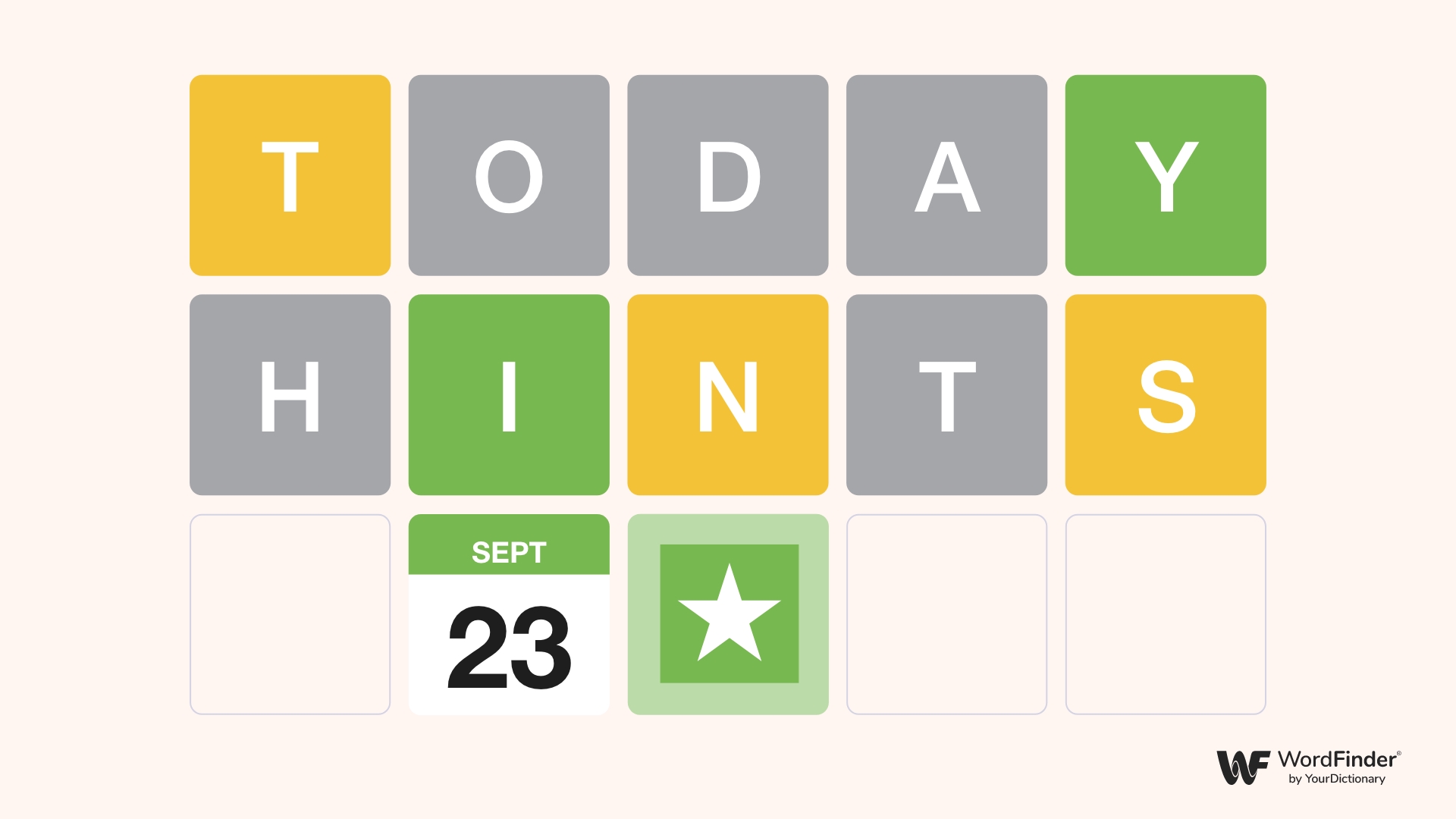 Wordle hint September 23rd