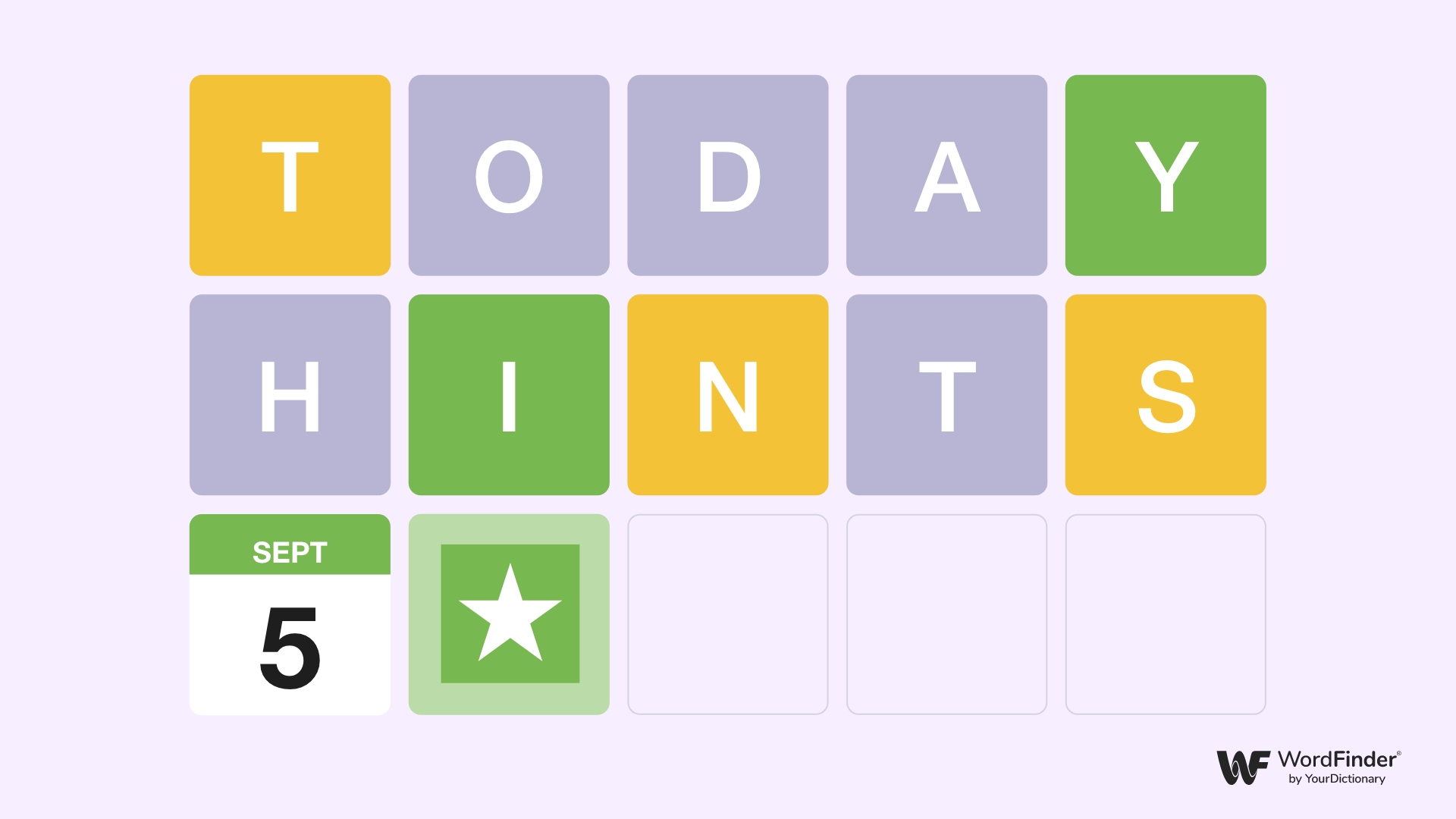 Wordle hint September 5th