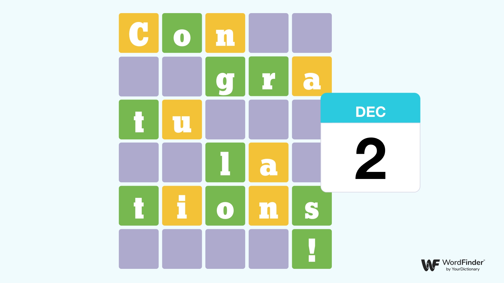 Wordle hint December 2nd