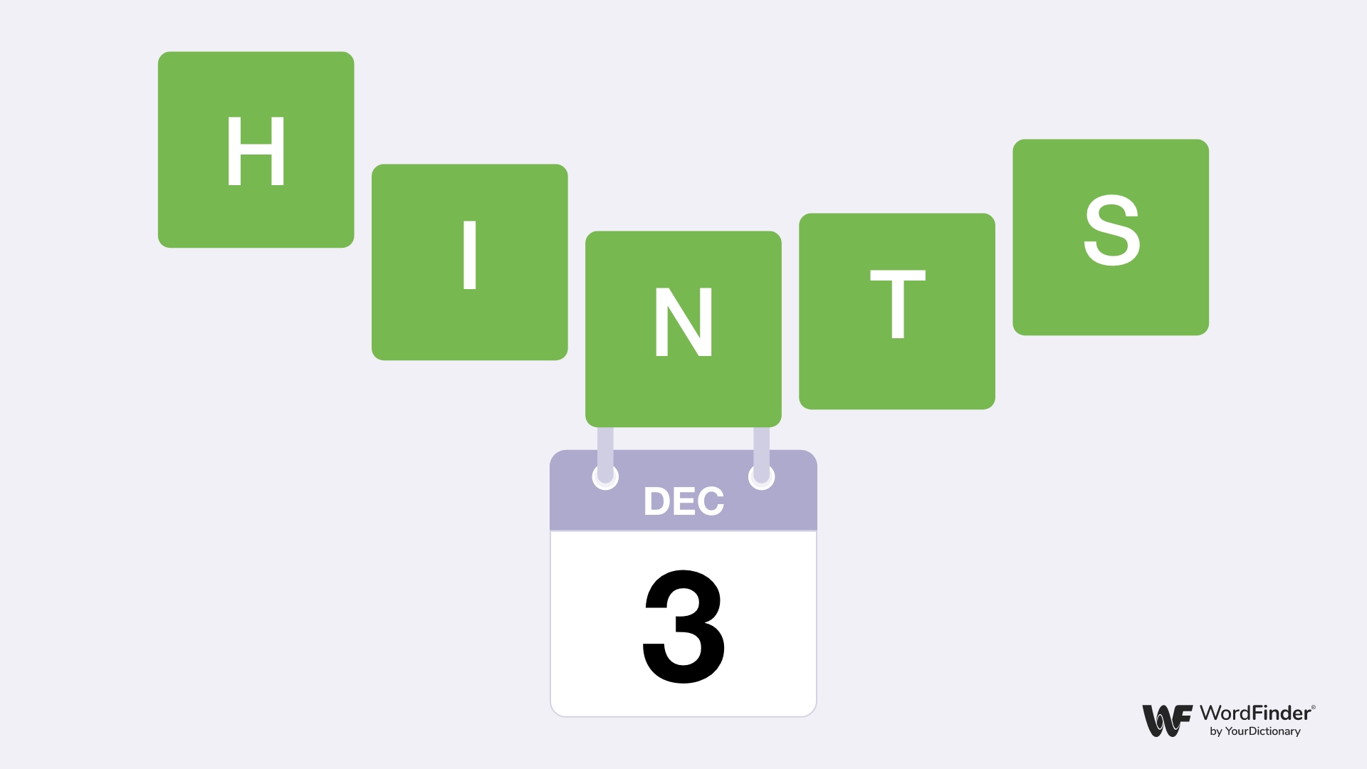 Wordle hint December 3rd