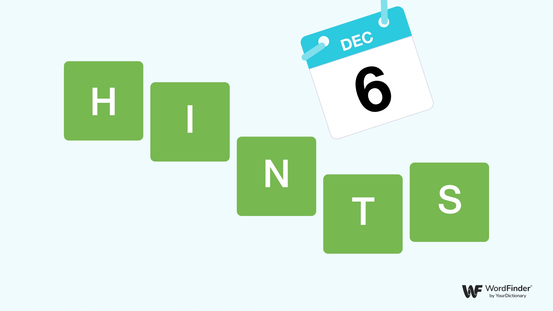 Wordle hint December 6th