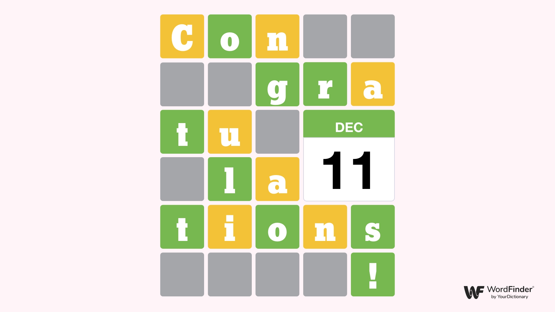 Wordle hint December 11th