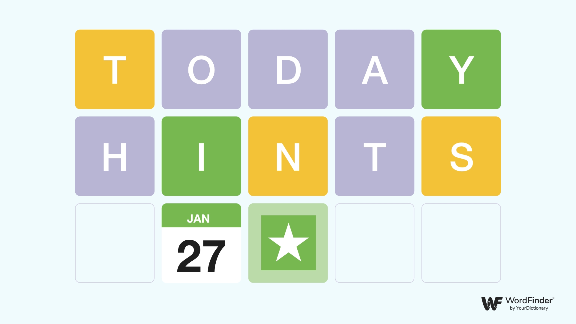 Wordle hint January 27th