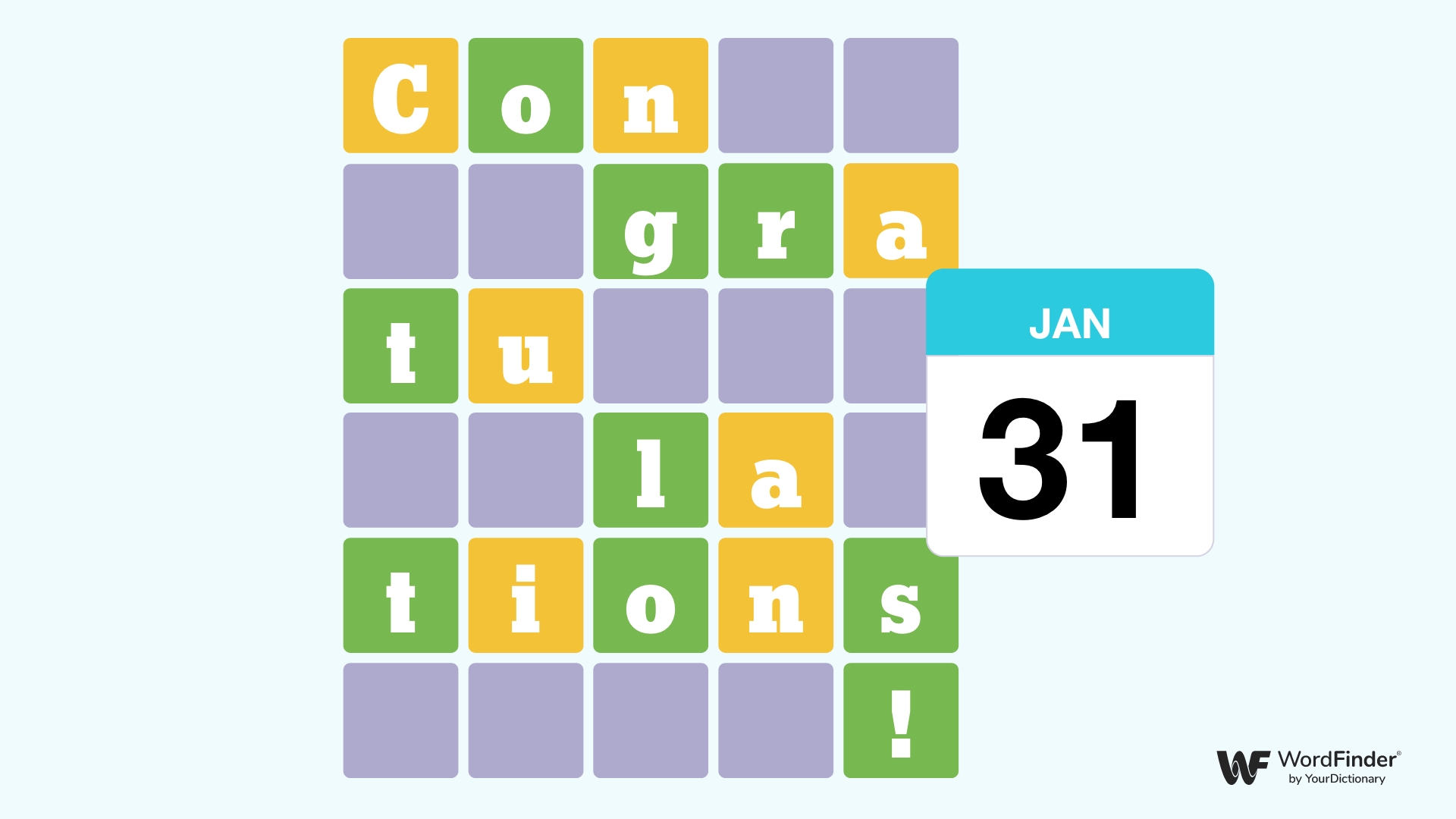 Wordle hint January 31st