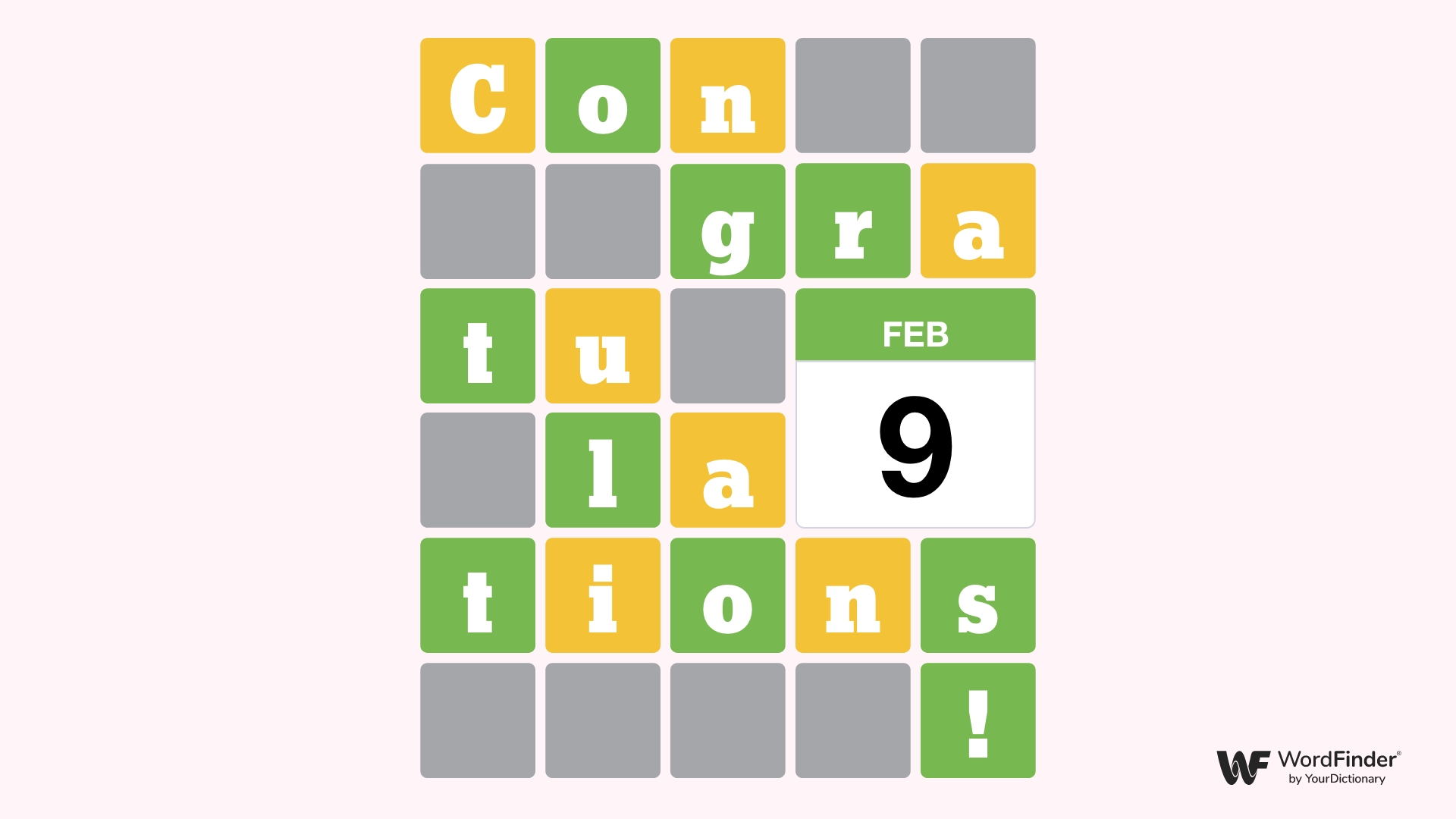 Wordle hint February 9th