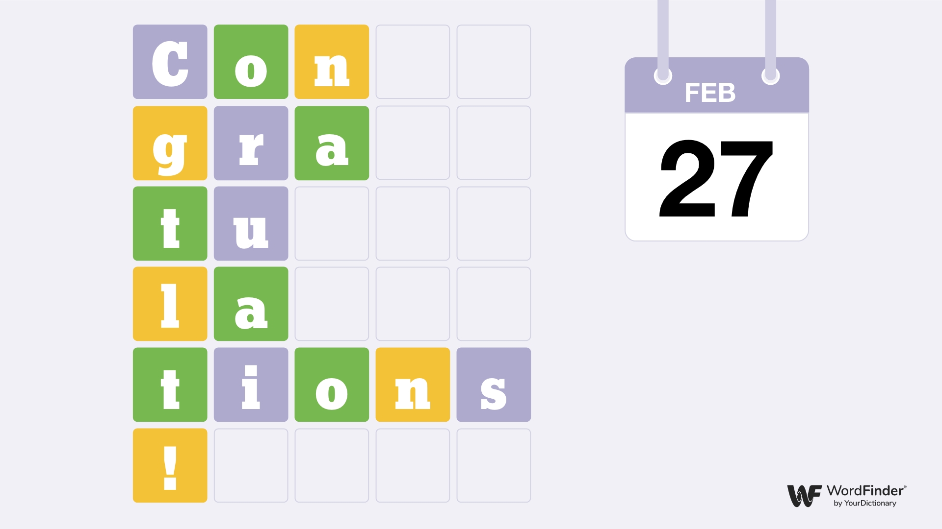 Wordle hint February 27th