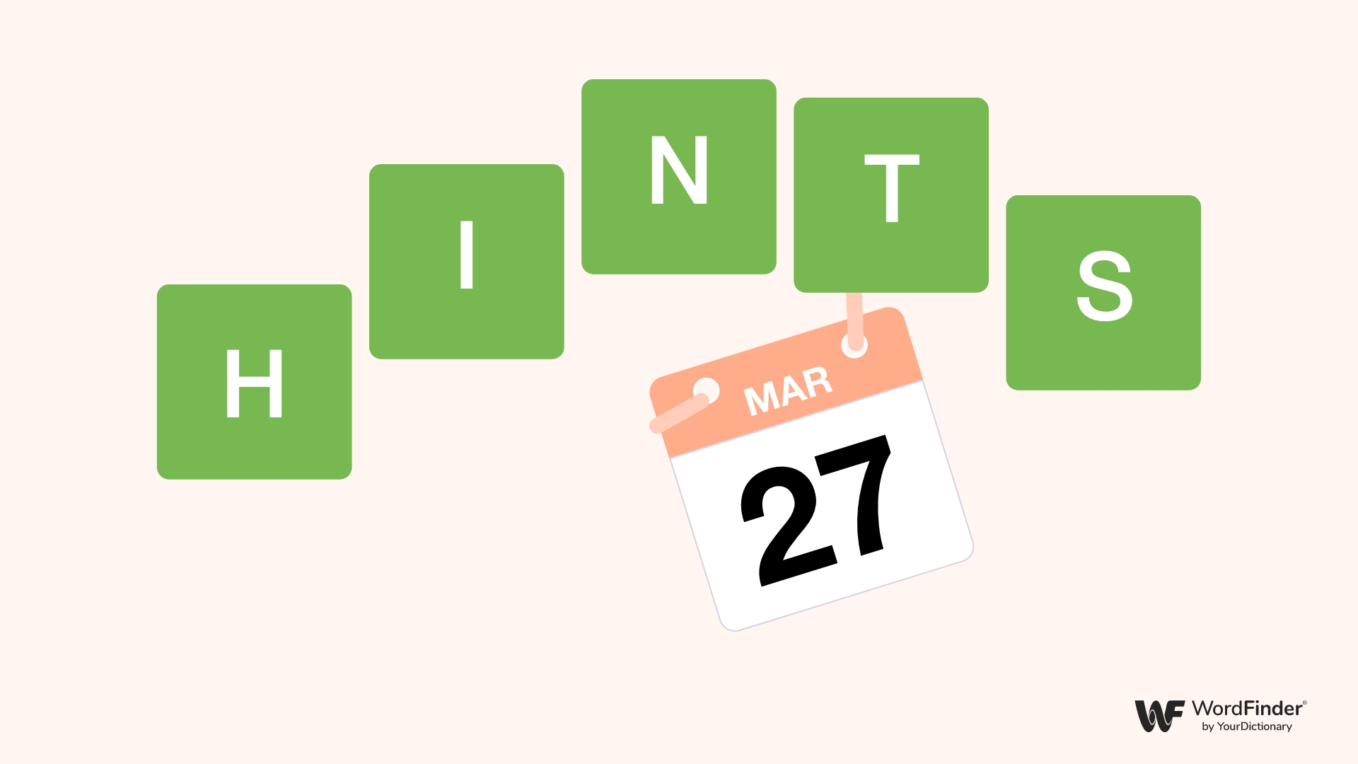 Wordle hint March 27th