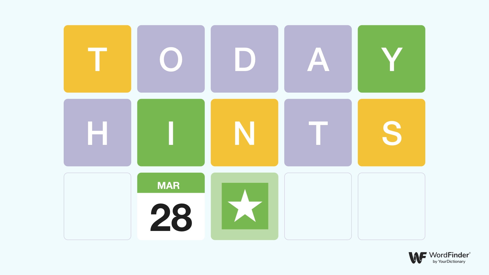 Wordle hint March 28th