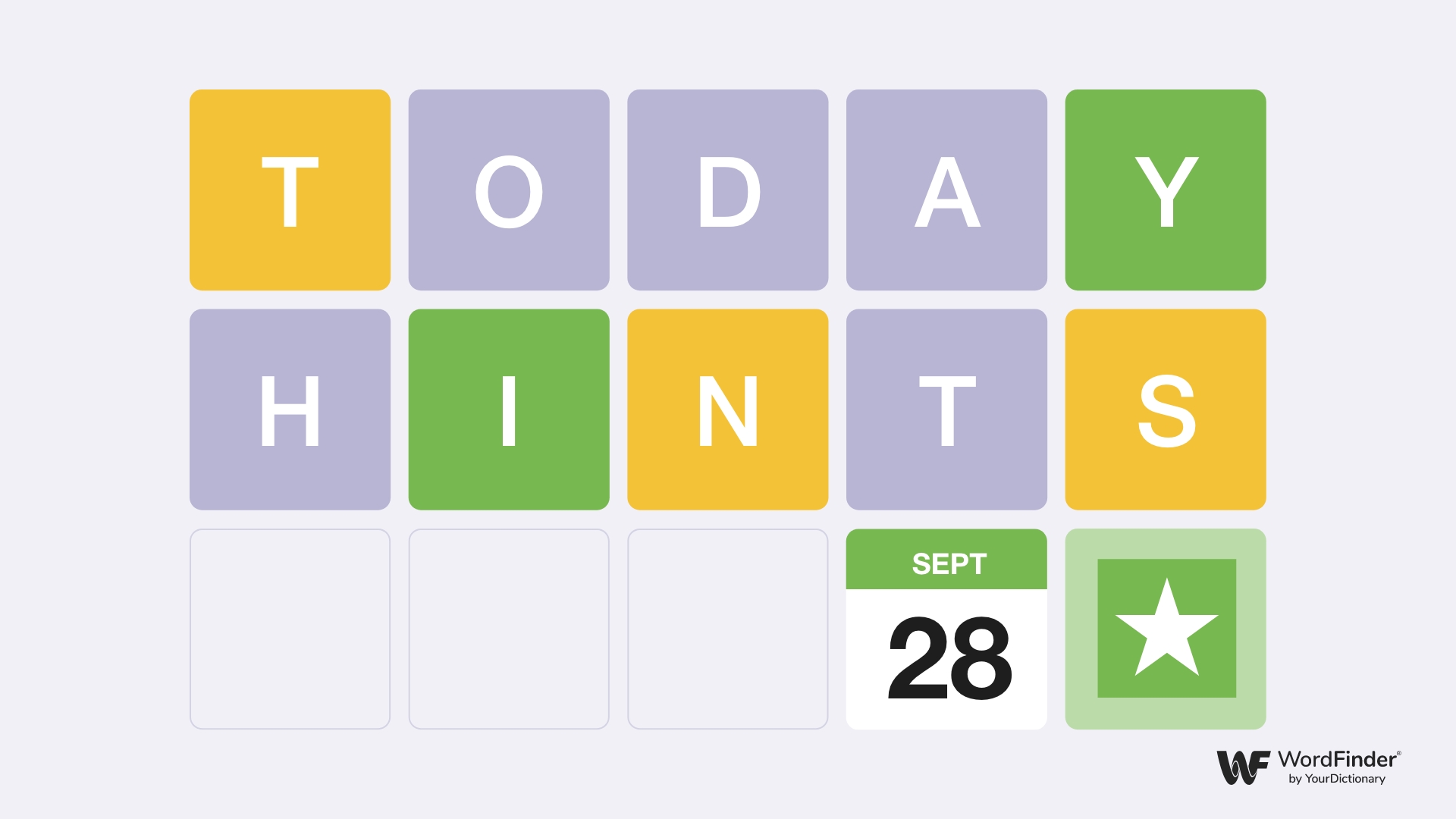 Wordle Hint September 28th
